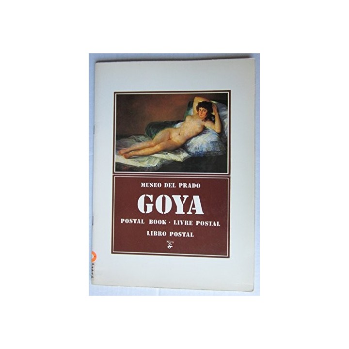 MUSEO DEL PRADO GOYA. POSTAL BOOK. LIVRE POSTAL.